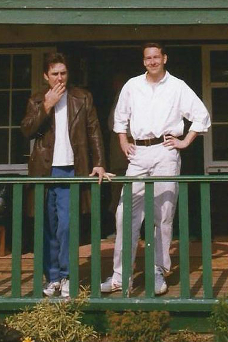 Dave Studdert and Pip Hughes